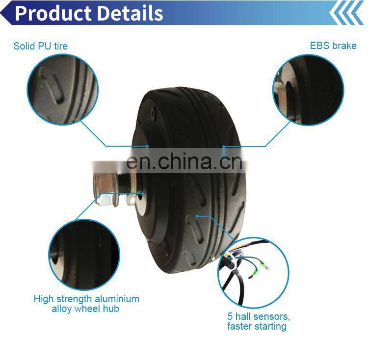 Etech 4 Inch wheel hub motor kits for scooter, for electrical scooter
