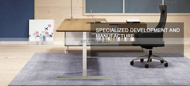 BDVH010R-T-1E  Durable Standing Adjustable Office Furniture Electric Self Rising Table Three Motor Adjustable Table