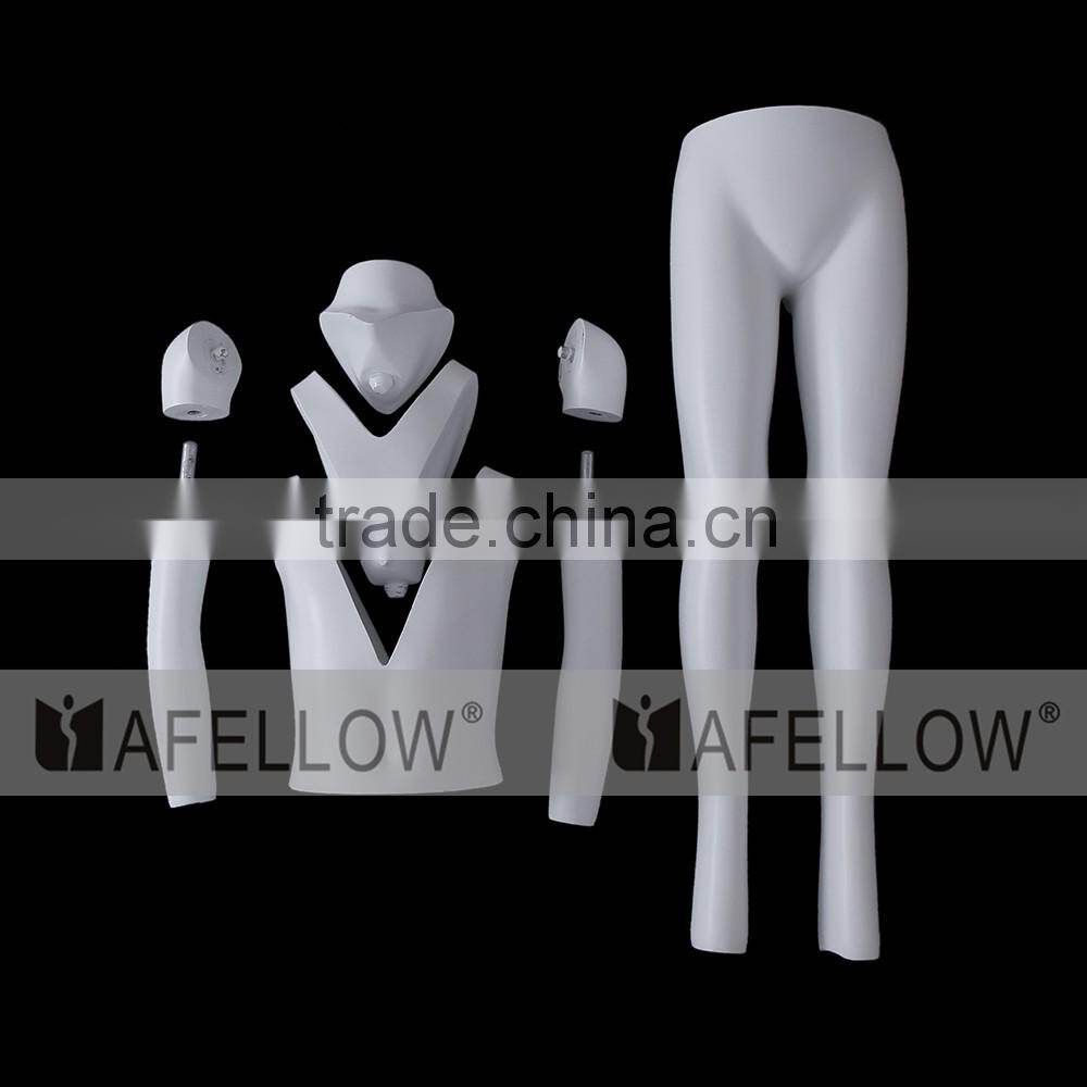 6 Years Old Fiberglass V-cut Children Full Body Invisibility Ghost Mannequin for Show Cloth Window Display Child Kid