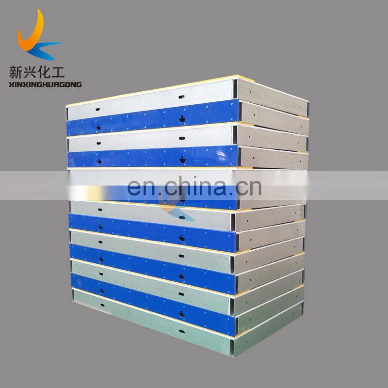 HDPE ice hockey dasher board rink system