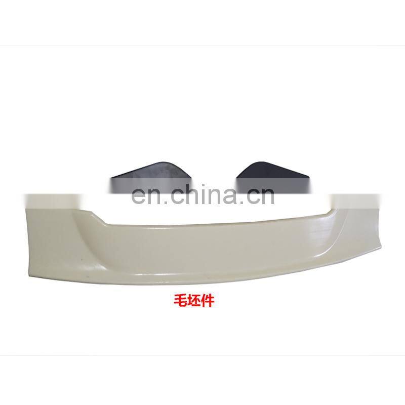 Used for automobile exterior decoration accessories, black ABS material, rear spoiler lip wing