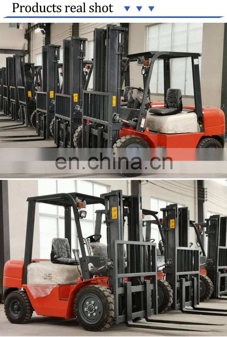 Diesel Mini Forklift Truck Small Rough Terrain Forklift Price LPG Forklift 3 ton 4 ton 5 ton