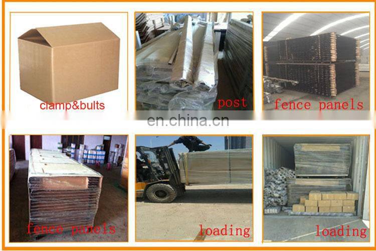 China Anping supplier used cheap galvanized steel wrought iron fence panels aluminium inground pool fence