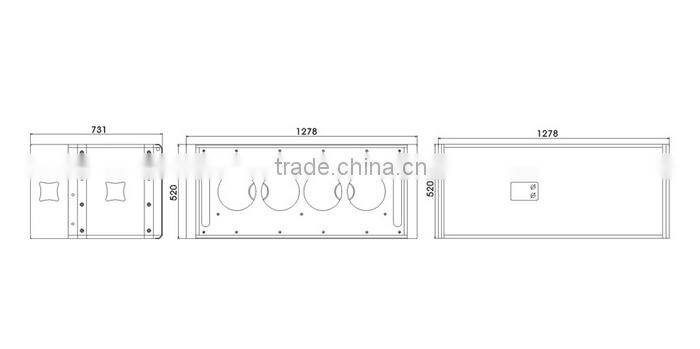 MD218SUB, trade assurance, passive subwoofer, dual 18-inch subwoofer