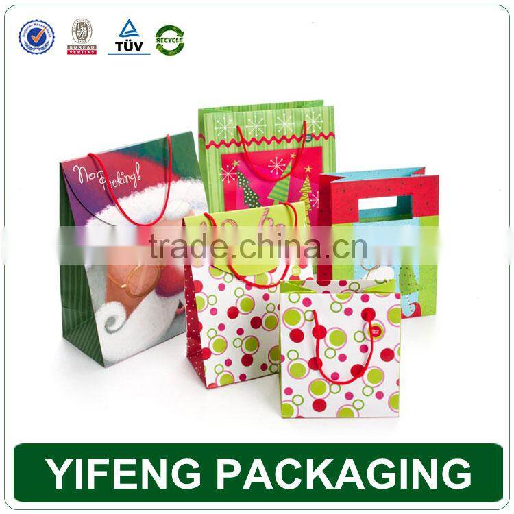 White Exclusive Custom Made Paper Bags with Rope Handles