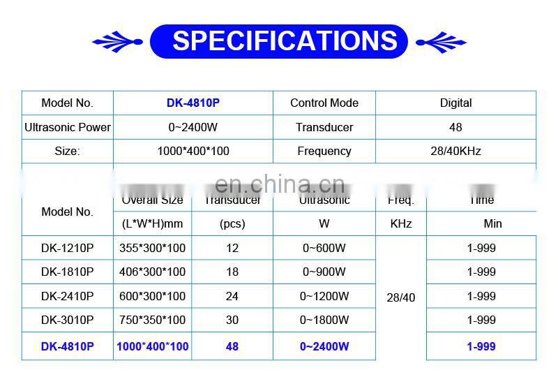 2400W Industrial Immersible Ultrasonic Vibration Transducers Pack with Generator