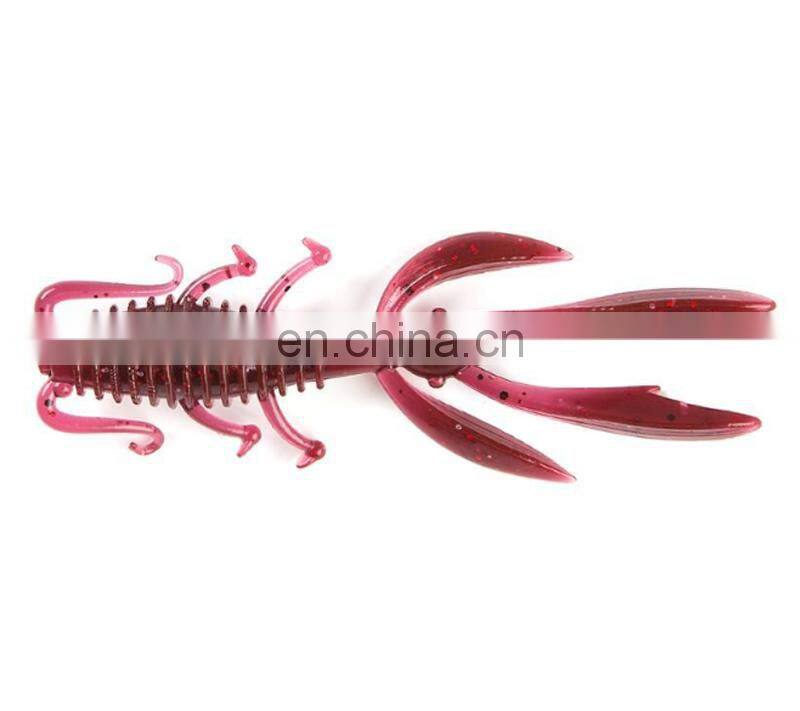 10pcs/bag 1.9g 2.5g Fishing Lure With Box Soft Worm Fishing leurre souple Soft Fishing Lure Combo soft lure