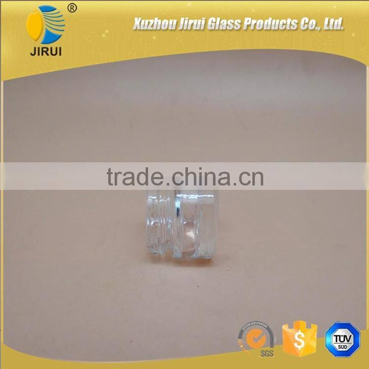 3ml Clear Eye Cream Glass Jar with cap