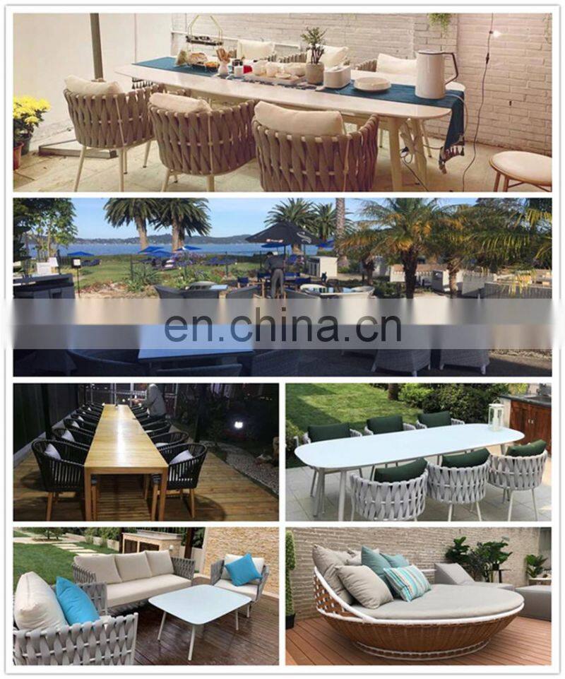 China wholesale high quality garden balcony furniture outdoor rattan chair set