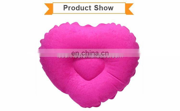 Wholesale Heart Shape Bath Pillow With Suction Cup