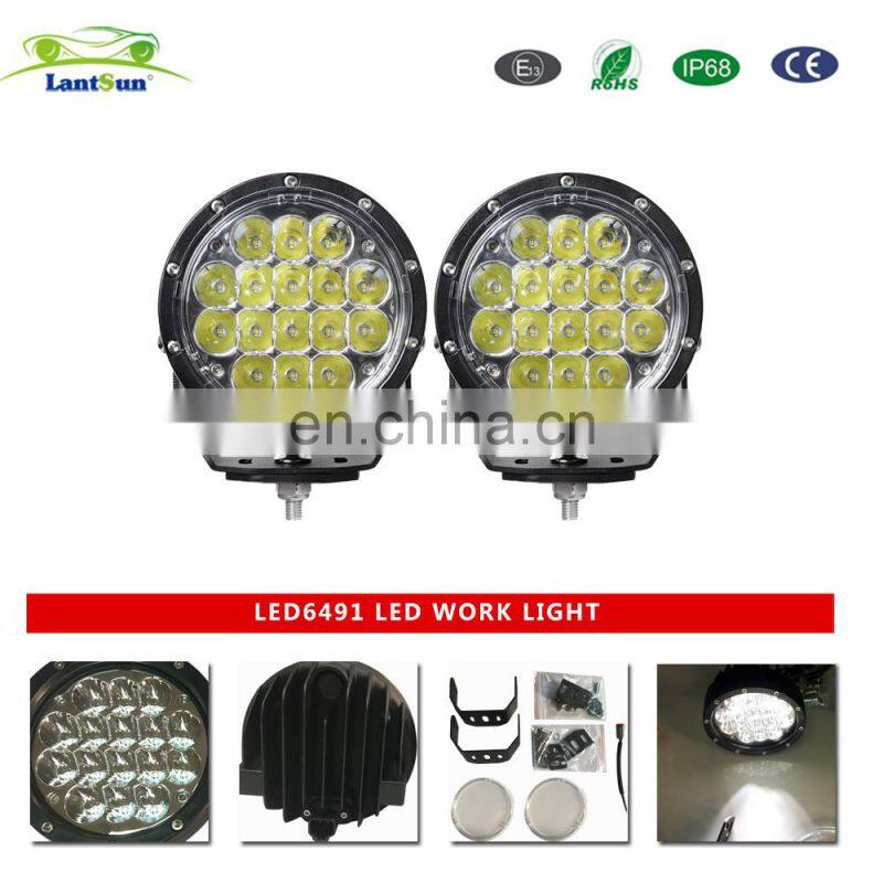 64w 5 inch led work light spot lamp spotlight led car lights LED6491