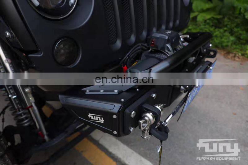 Aluminium  Black Front Bumper for jeep wrangler JK  07+ car accessories  from Maiker offroad