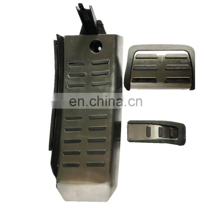Car Pedal Accelerator Brake Cluth Foot Rest Anti Slip Pedal Pad For Audi A6 2008-2012