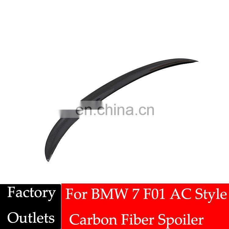 Runde Customized Ac Style F01 Carbon Fiber Spoiler For Bmw 7 Series F01 Trunk Spoiler