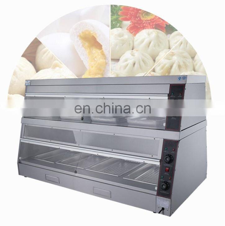 Commercial Food Warmer Display Case glass food warmer display showcase Models and Sizes are Available for Canteen Restaurant