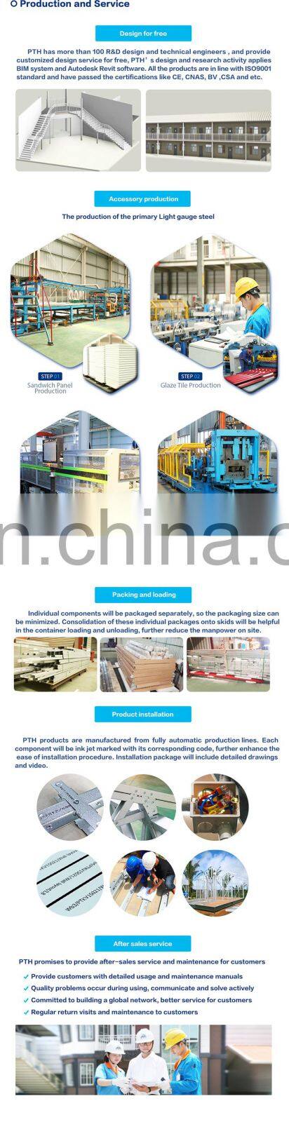 Customized Prefabricated Light steel Structure building Las vegas famous Hotel Holiday Resort