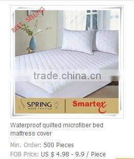 100 cotton plain white baby quilt