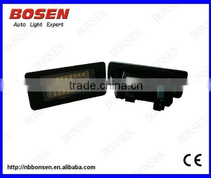 LED license plate lamp for