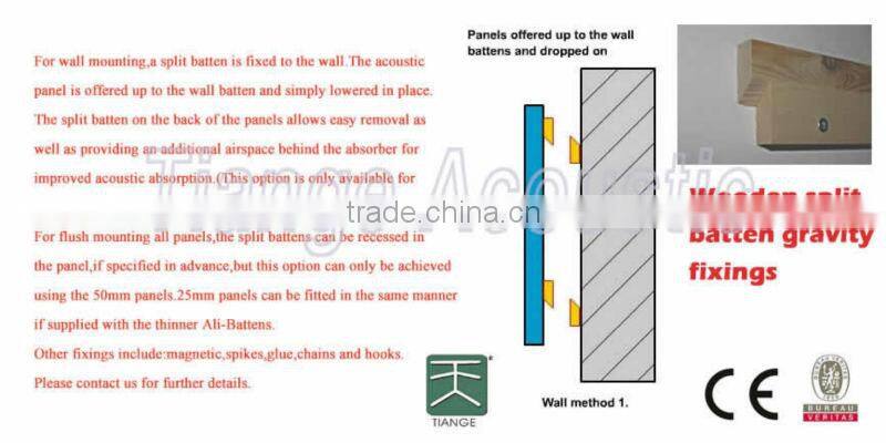 Perforated wood panel Guangdong acoustic product
