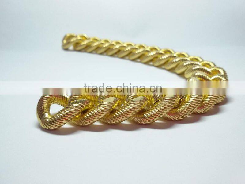 Fashion Aluminum jewelry chain,jewelry aluminium chain