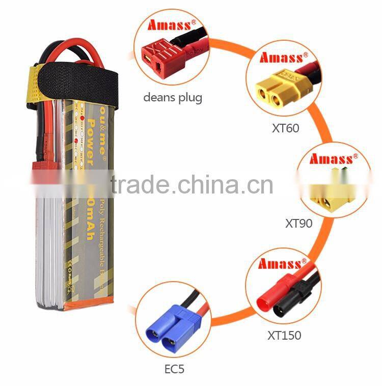 RC Li-po battery 3S 11.1v 4200mah for model airplane