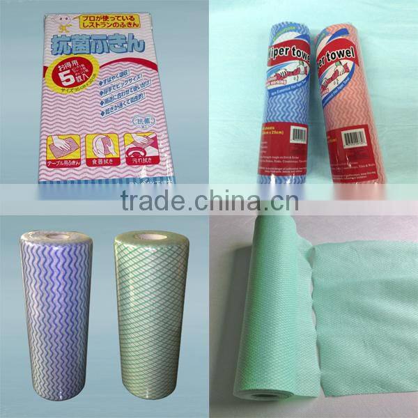 spunlace nonwoven dish cleaning towel