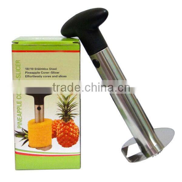 Multi-function pineapple peeler corer slicer stainless steel apple peeler corer slicer