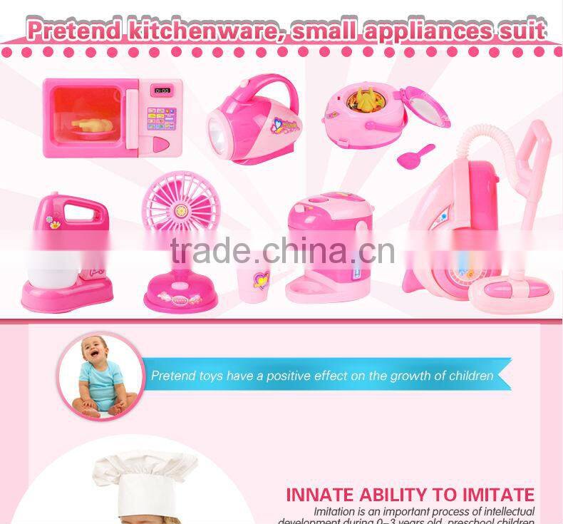 China Manufacturer kids play house Furniture toys mini appliances toys Electric fan