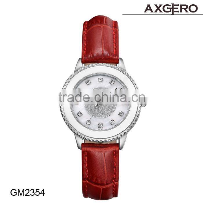 2015 hot selling quality charm wrist quartz watch