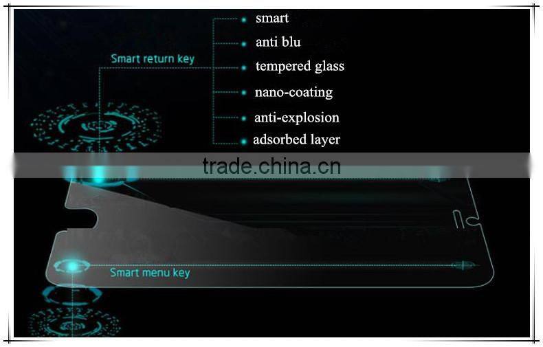New products 2016 smart tempered glass screen protector cases for iphone 6 and 6s