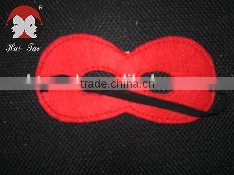 Face Mask Wool Felt Buttler Fly Party Eye Mask