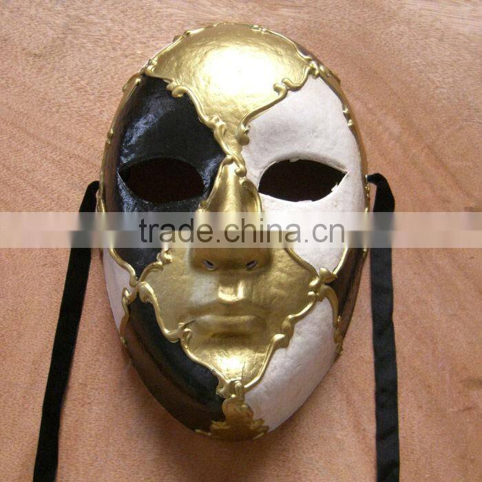 Paper Venice Carnival Larva Mask