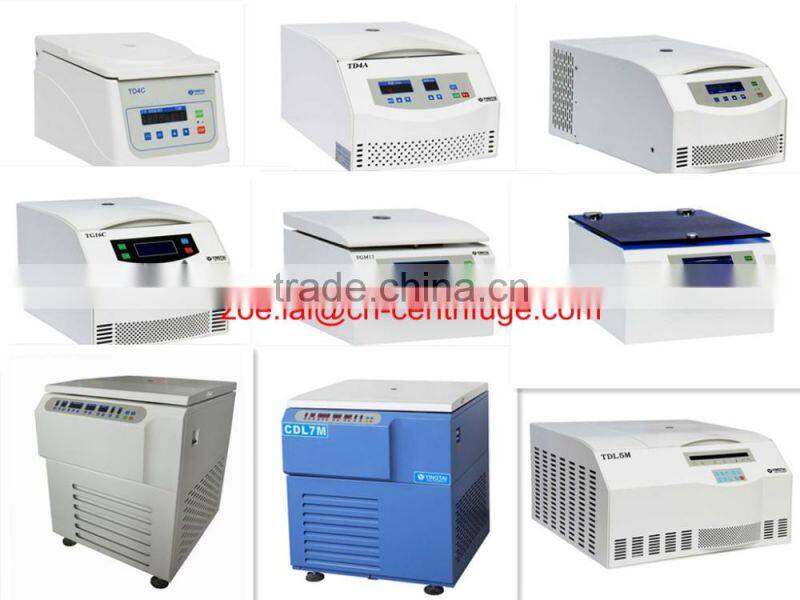 Refrigerated blood bank centrifuge tabletop type TDL5M