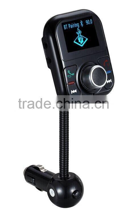 bluetooth car mp3 player fm transmitter for any car