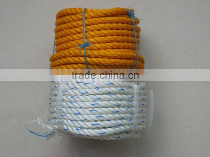 Gray Bundle shape PE Polyethylene Twine Rope