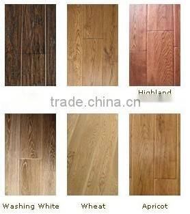 engineered color element lacquered oak flooring