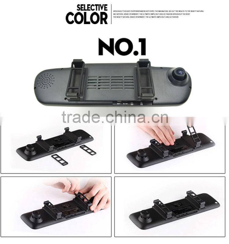 2015 Wireless Rearview Mirror Spy Camera