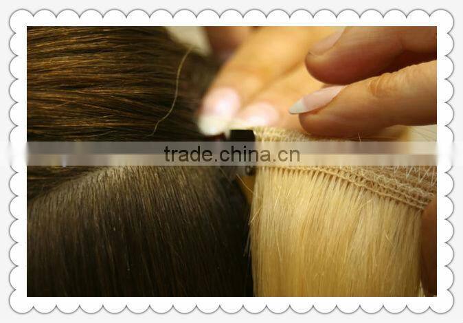 hot sell best quality crazy clip in hair extensions double weft