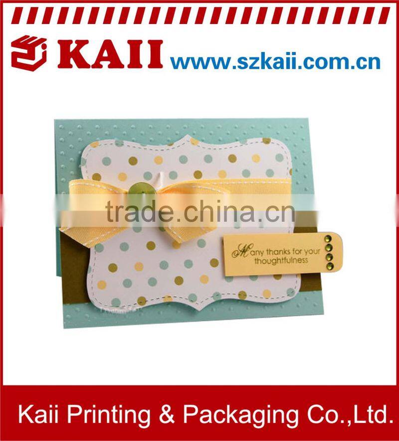 OEM professional butterfly wedding invitation cards