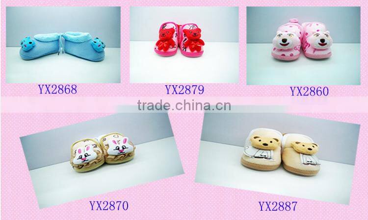 Babyfans Cotton Fabric With Cartoon Design Soft Baby Shoes