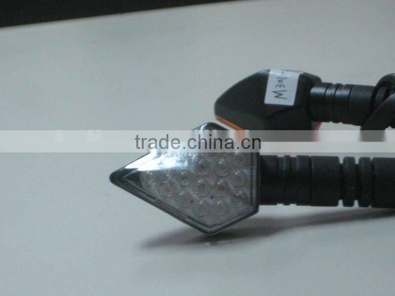 M301 White motorcycle LED turn signal light
