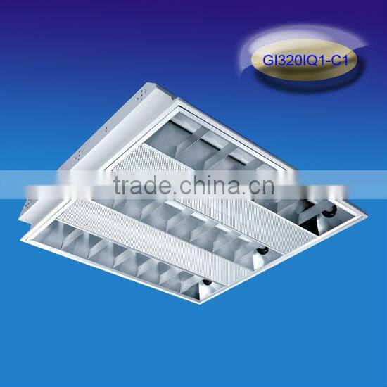 Embedded grill lamp tray, lamp panel, lamp, lamp house, grille fixture 4*18/20W