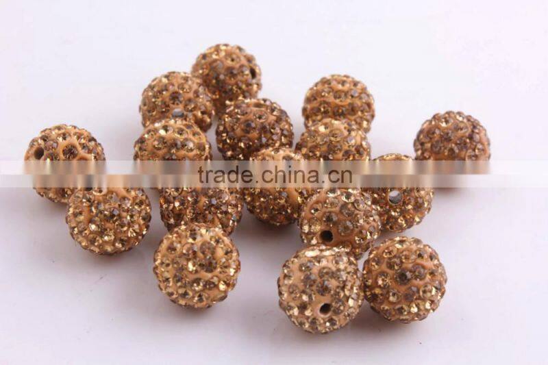 Light Amethyst Color 8mm to 20mm AAA Quality Wholesales Colorful Clay Crystal Rhinestone Beads for Necklace Jewelry Fashion