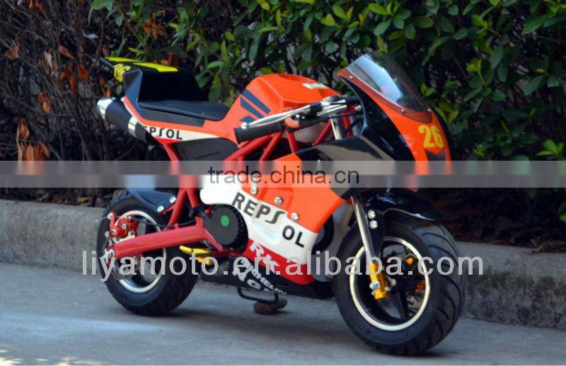 NEW DESIGN 49cc 2 stroke pull start Gas Mini Moto