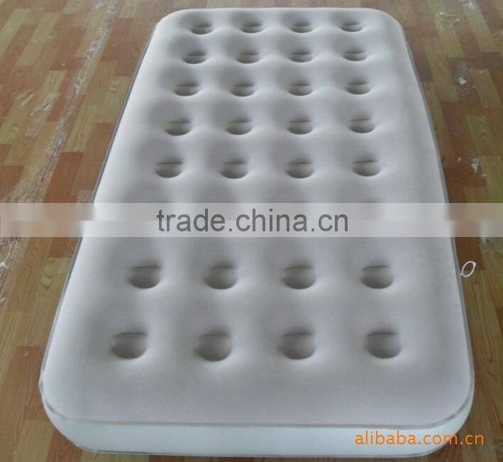 single and double sizes high quality outdoor and indoor inflatable air bed
