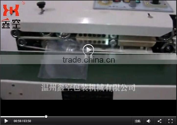 Automatic horizontal continuous band sealing machine for aluminum foil sealing