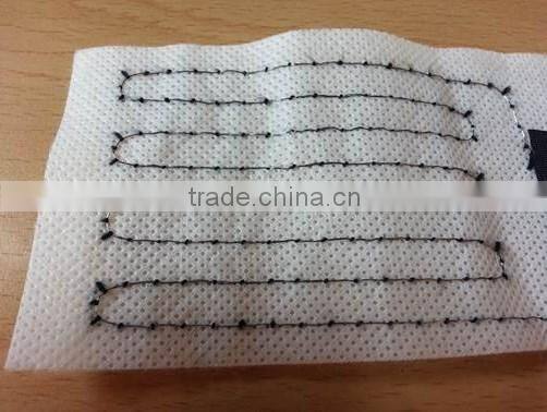 flexible heating wire insole element