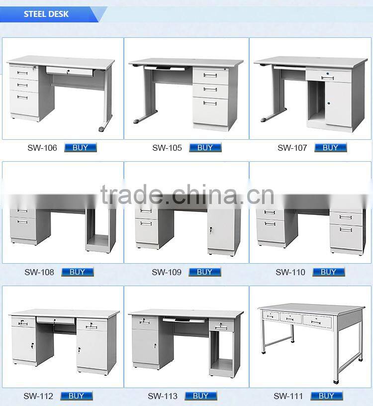 Professional computer desk with cabinet whole sale office table
