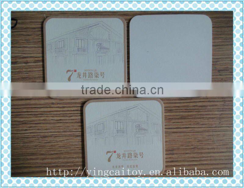 Licai204,paper coaster,coaster,drink coaster,water drink paper coaster