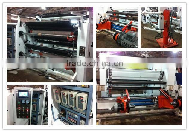 PE,PVC,POF Film Slitter and Rewinder Machine/Plastic Film Slitting Machine
